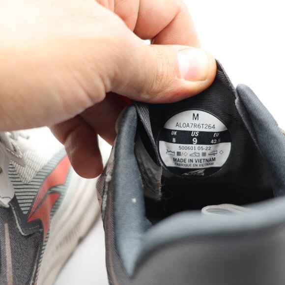 Altra Torin 6 Men's US Size 9 Gray Road Running Training Shoes AL0A7R6T264 - Picture 3 of 9